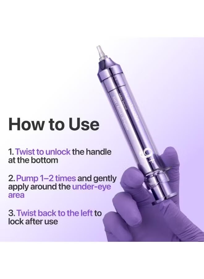 نامبوزين كريم العين رقم 9 | كريم العين NAD+ ريتينول فولوميتوكس | شد البشرة، التجاعيد، الخطوط الدقيقة، الهالات السوداء، الانتفاخ | ريتينول، ببتيدات، نياسيناميد | يعيد النضارة لمنطقة تحت العين | 0.33 أونصة سائلة - Image 2